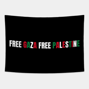 FREE GAZA FREE PALESTINE Tapestry