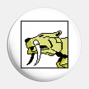 Saber-Tooth Tiger Dinozord Pin