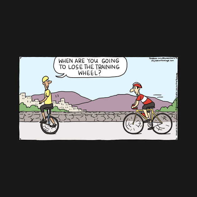 Unicycles Rule! by Rhymes With Orange