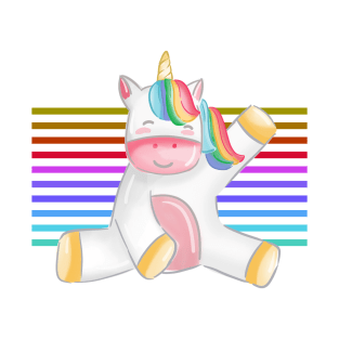 Rainbow unicorn T-Shirt