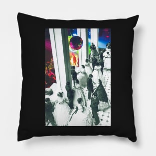 Dance then and now Pillow