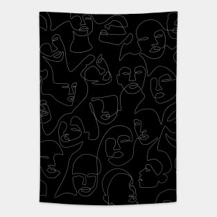 Face Lace Tapestry