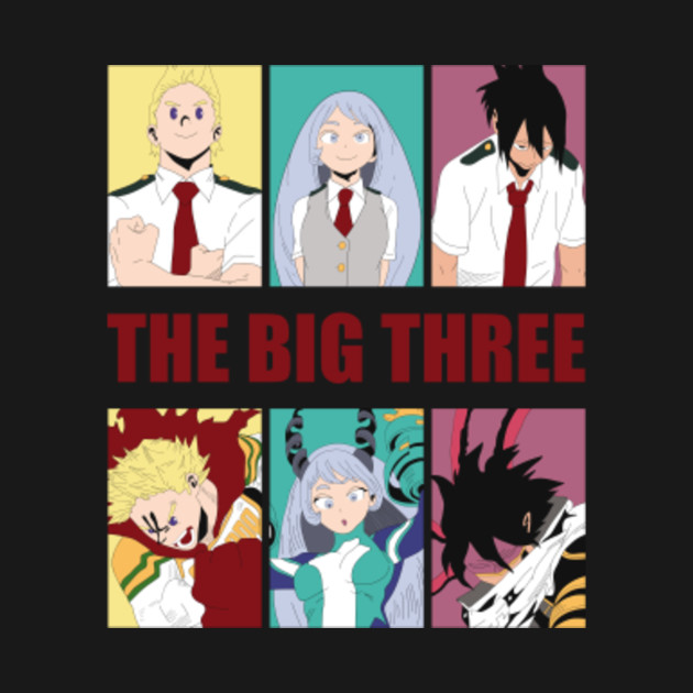 Discover The Big Three - Boku No Hero Academia - T-Shirt