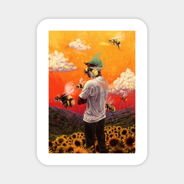 Flower Boy Magnet by dmitryb1