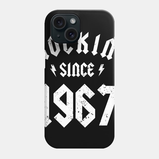 Classic Rock 1967 53th Birthday - Gift for 53 Year Old T-Shirt Phone Case by Danielss