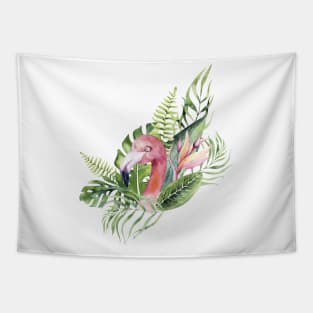 Flamingo Paradise Tapestry