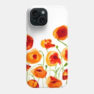 Poppy Sunrise Phone Case