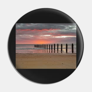 Blyth Beach Sunrise Pin