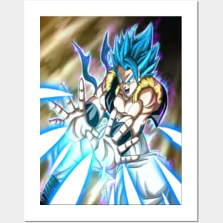 Gogeta blue Poster by Frag57