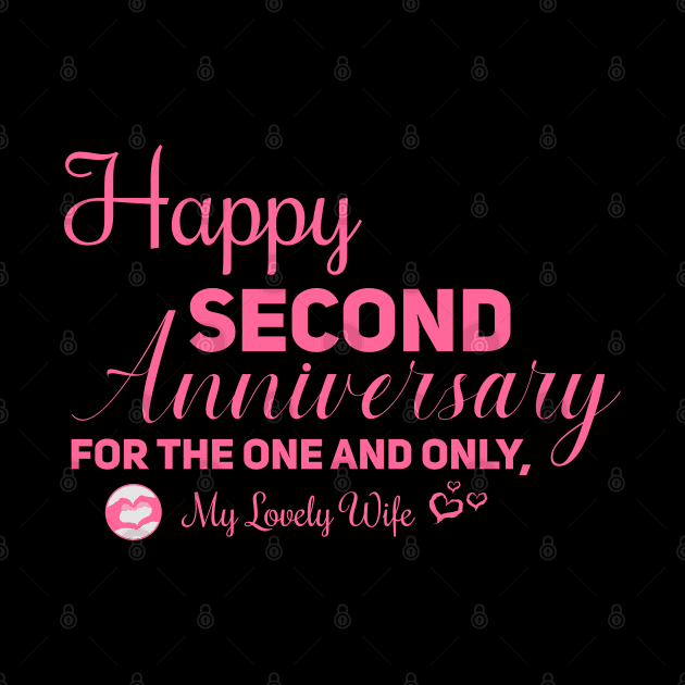 Happy second anniversary for the one and only, My lovely wife by Aloenalone
