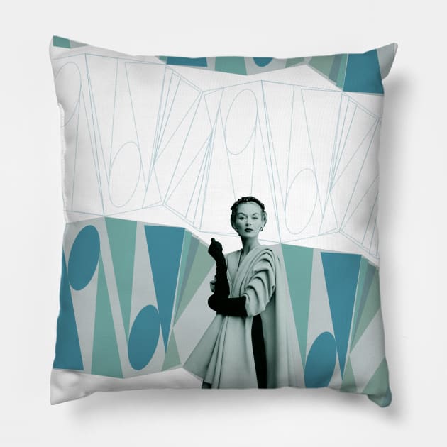 Fashion and Geometry 12 Pillow by Dez53