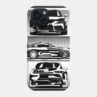 Toyota Supra a80 vs a90 Phone Case