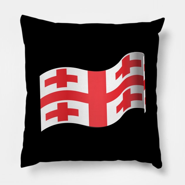 Georgia Pillow by traditionation