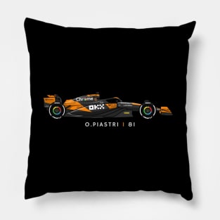 F1  Racing Oscar Piastri Mclaren Fan shirt Pillow