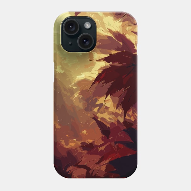 Autumn forest pattern Phone Case by TomFrontierArt