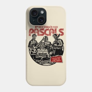 Pedro Pascal Retro Band Shirt (Pedro and the Pascals) Phone Case