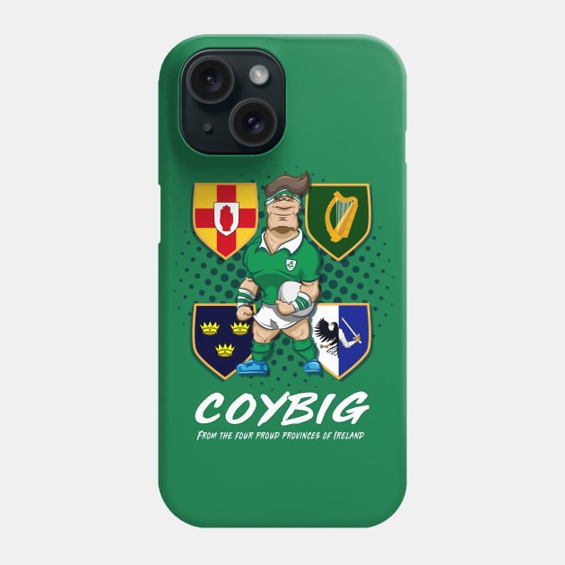 Ireland rugby supporter gifts Phone Case by Helepictor Rugby