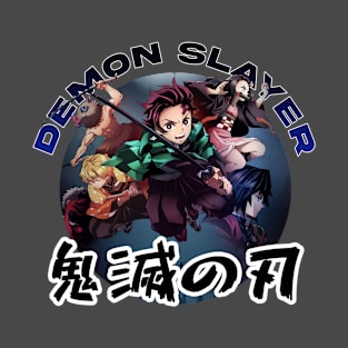 Demon Slayer - Kimetsu no Yaiba Characters T-Shirt