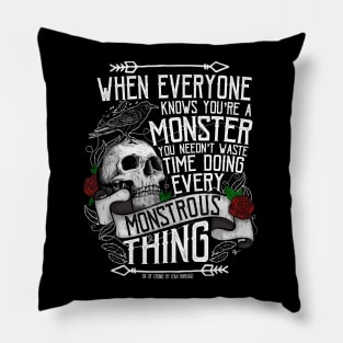 Six of Crows | Every Monstrous Thing Pillow