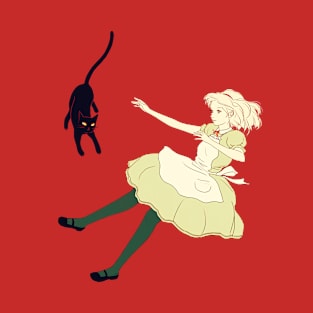 Alice and cat T-Shirt