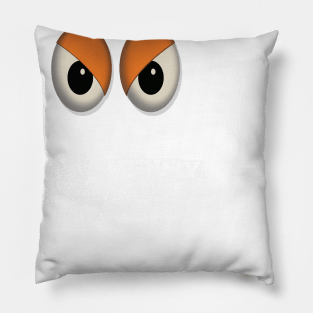 Angry Eyes Pillow