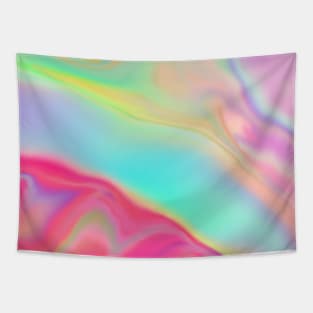 Holo Abstract Paint Tapestry