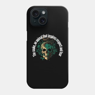 Skull snakes Phone Case