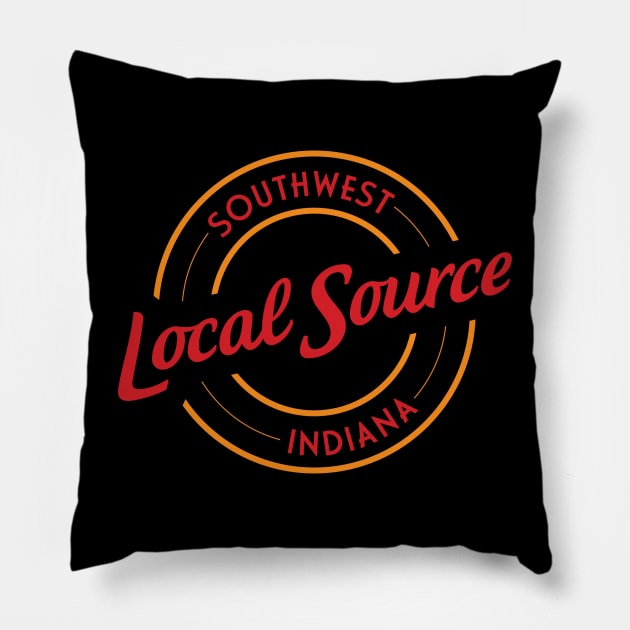 Local Source SWI Full Color Round Pillow by Local Source Gear
