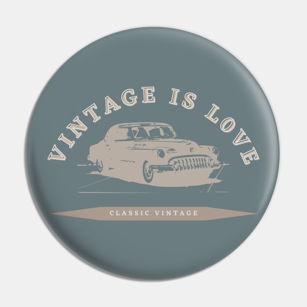 Vintage Design Pin by Reaisha