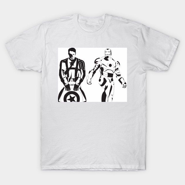 captain america t shirt design