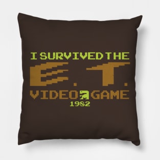 I Survived the E. T. Video Game Pillow