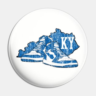 Kentucky Vintage Basketball Shoes Pin