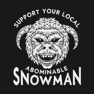 Support your local Yeti (Mono) T-Shirt