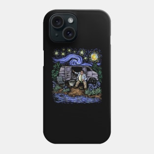 I Live in A Van Gogh- no text version Phone Case
