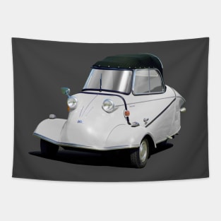 Messerschmitt bubble car in white Tapestry