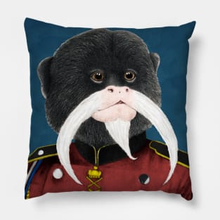 Emperor tamarin Pillow