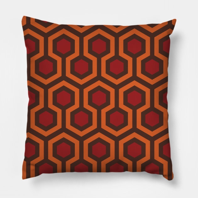 The shining carpet pattern Pillow by PCB1981