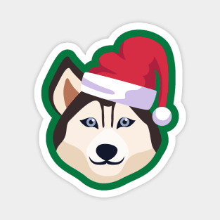 Funny Siberian Husky Dog Christmas 2020 Dog Lover Christmas Magnet