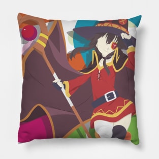 The Explosion Girl Pillow