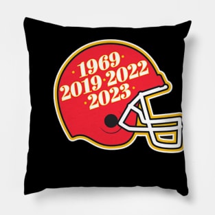 Kansas City The Four Glory Years Pillow