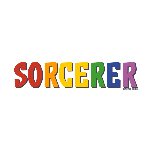 Sorcerer Pride Shirt (Rainbow) by MonarchFisher