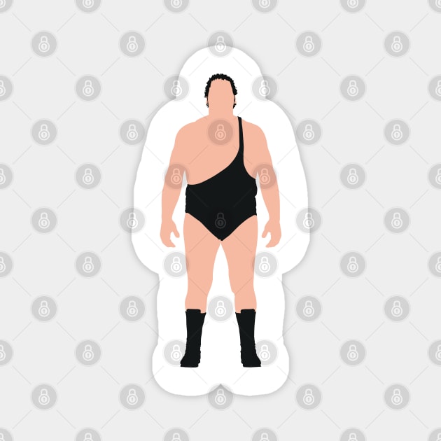 Andre the Giant Magnet by FutureSpaceDesigns