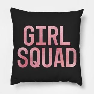 Girl Squad | Friends Squad Goals Pillow