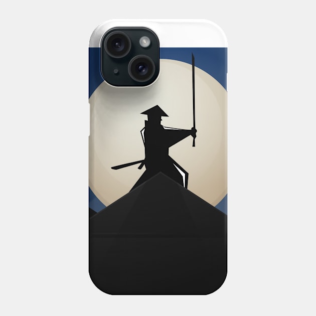 Samurai Artwork, Anime Phone Case by ArkiLart Design