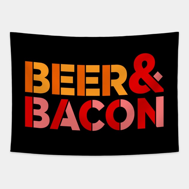 Beer & Bacon Tapestry by Tamnoonog