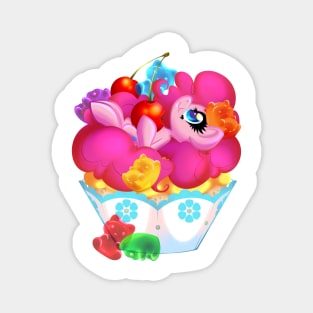 PonyCake Pinkie Pie Magnet