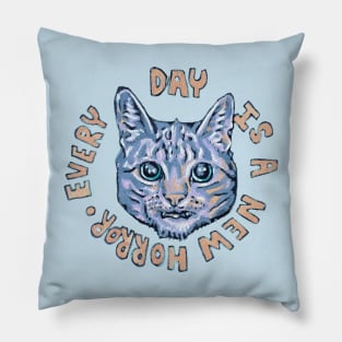 Every Day Is A New Horror Pillow