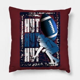 American football Hut Pillow