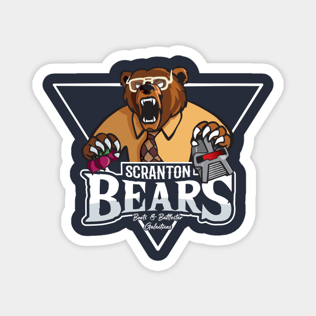 Scranton Bears Magnet by Odd Goose