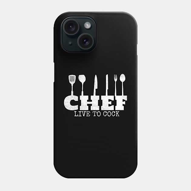 chef Phone Case by food's life